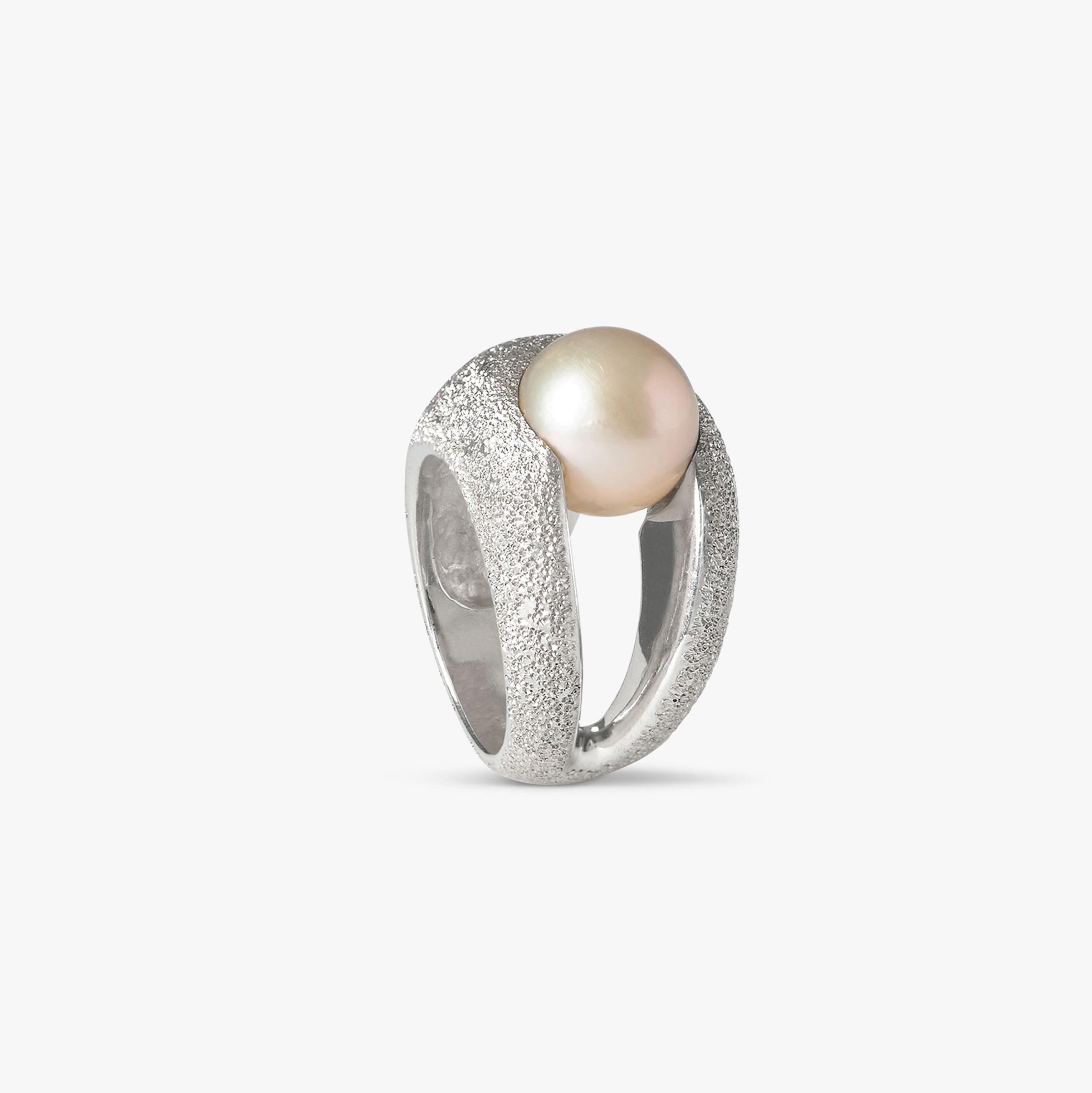 Astroea Silver Diamanté - Oceano Pearls