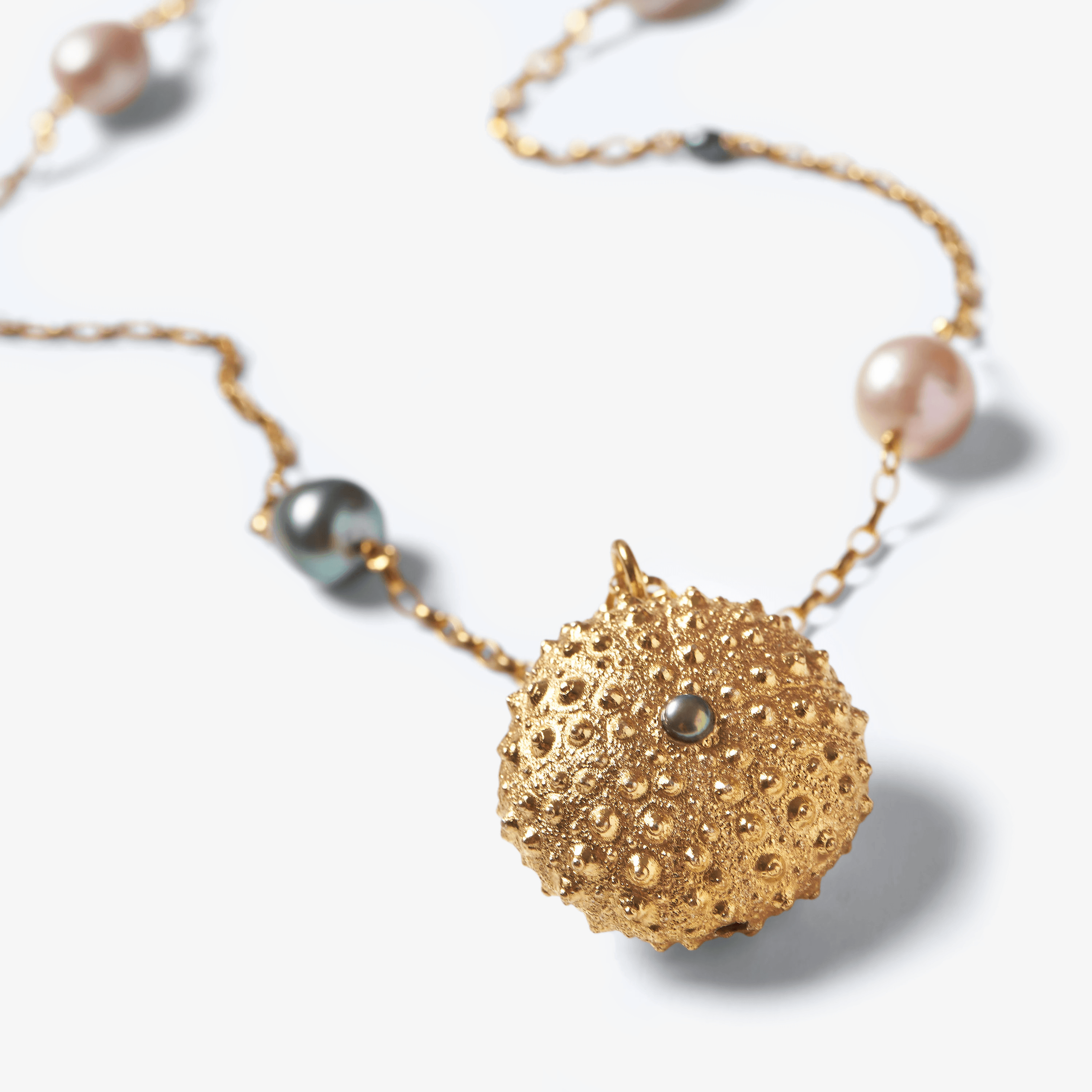 Blue Bay Sea Urchin Gold - Oceano Pearls