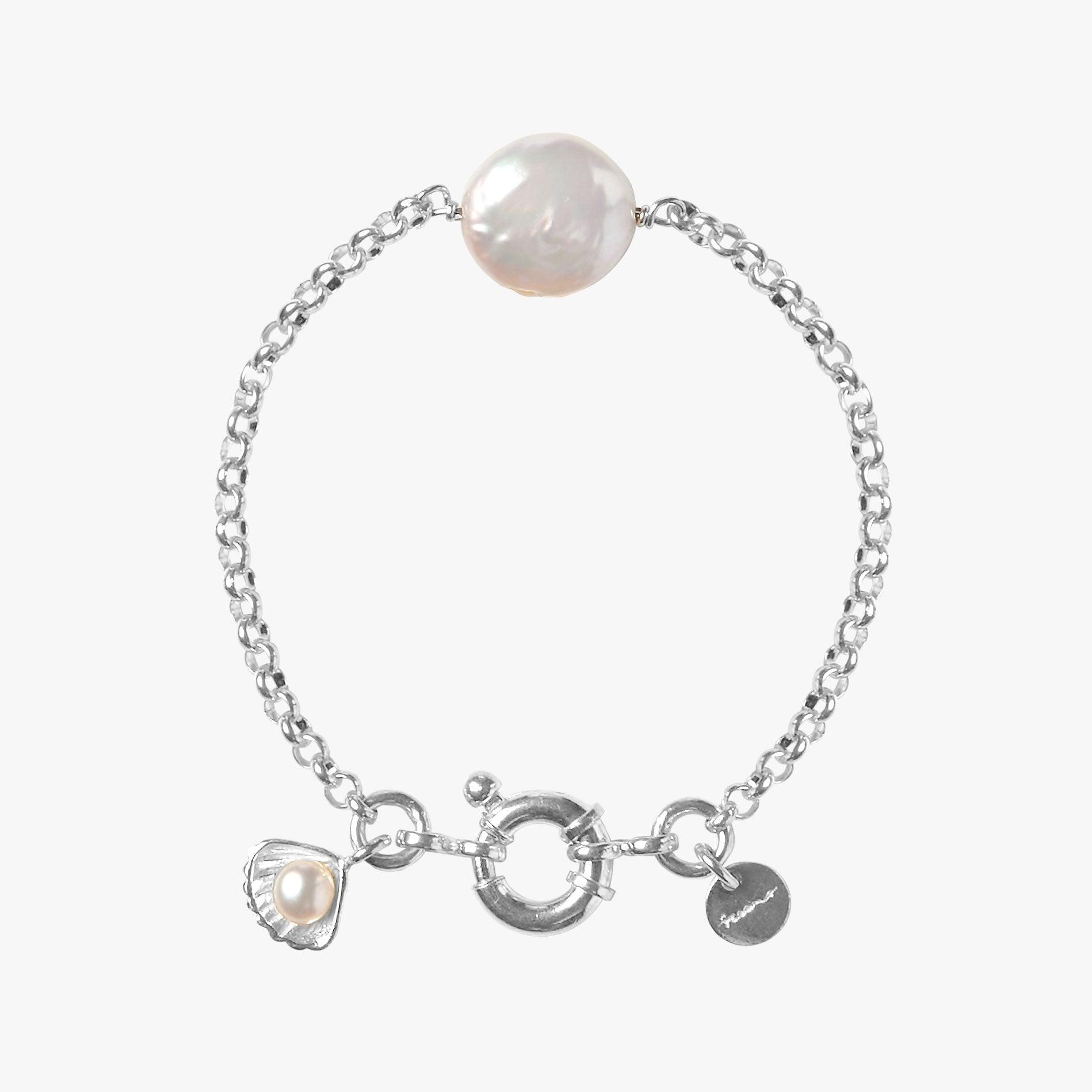 Ile Plate Silver - Oceano Pearls