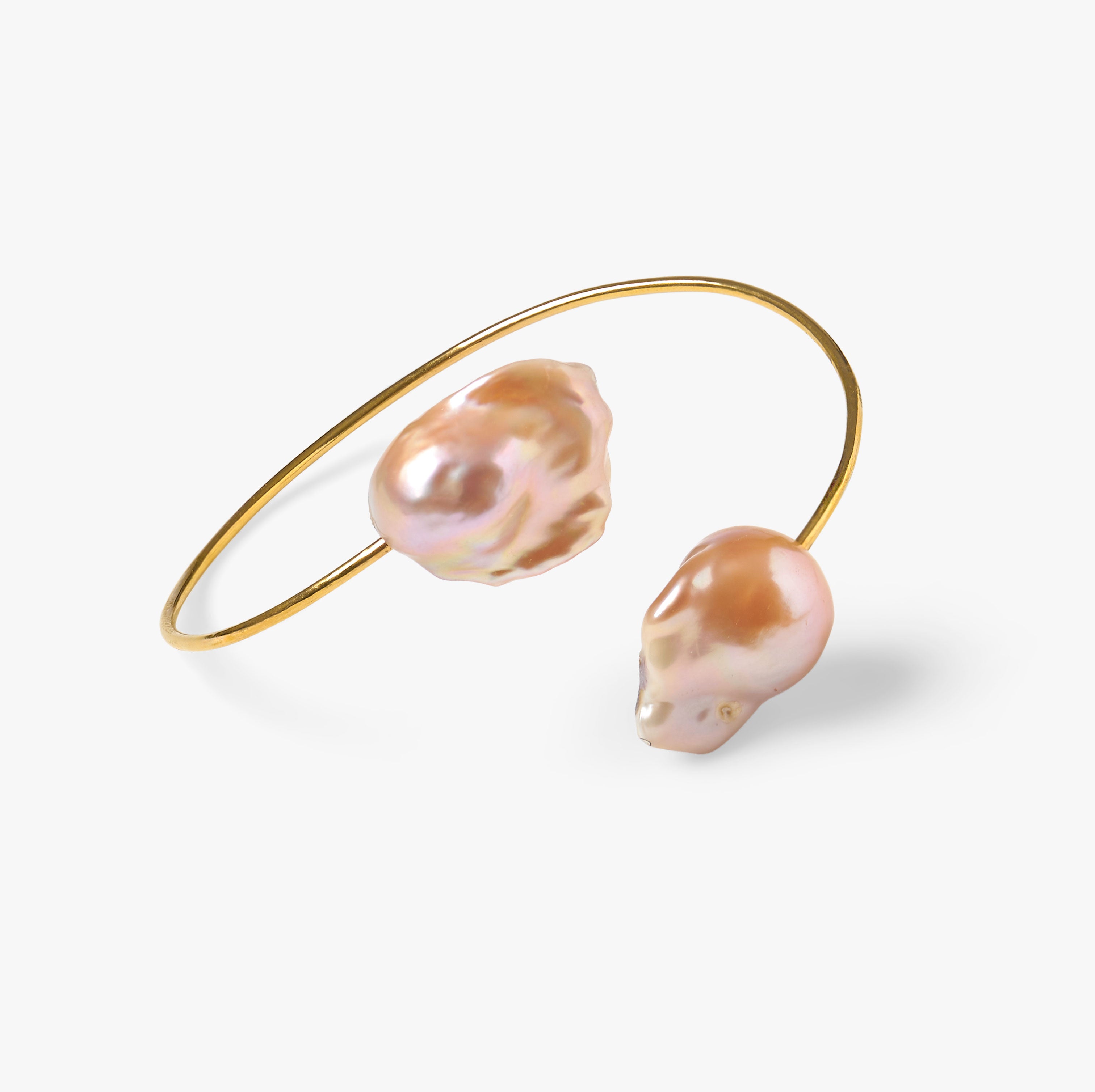 Trou d'Eau Douce Gold Baroque - Oceano Pearls