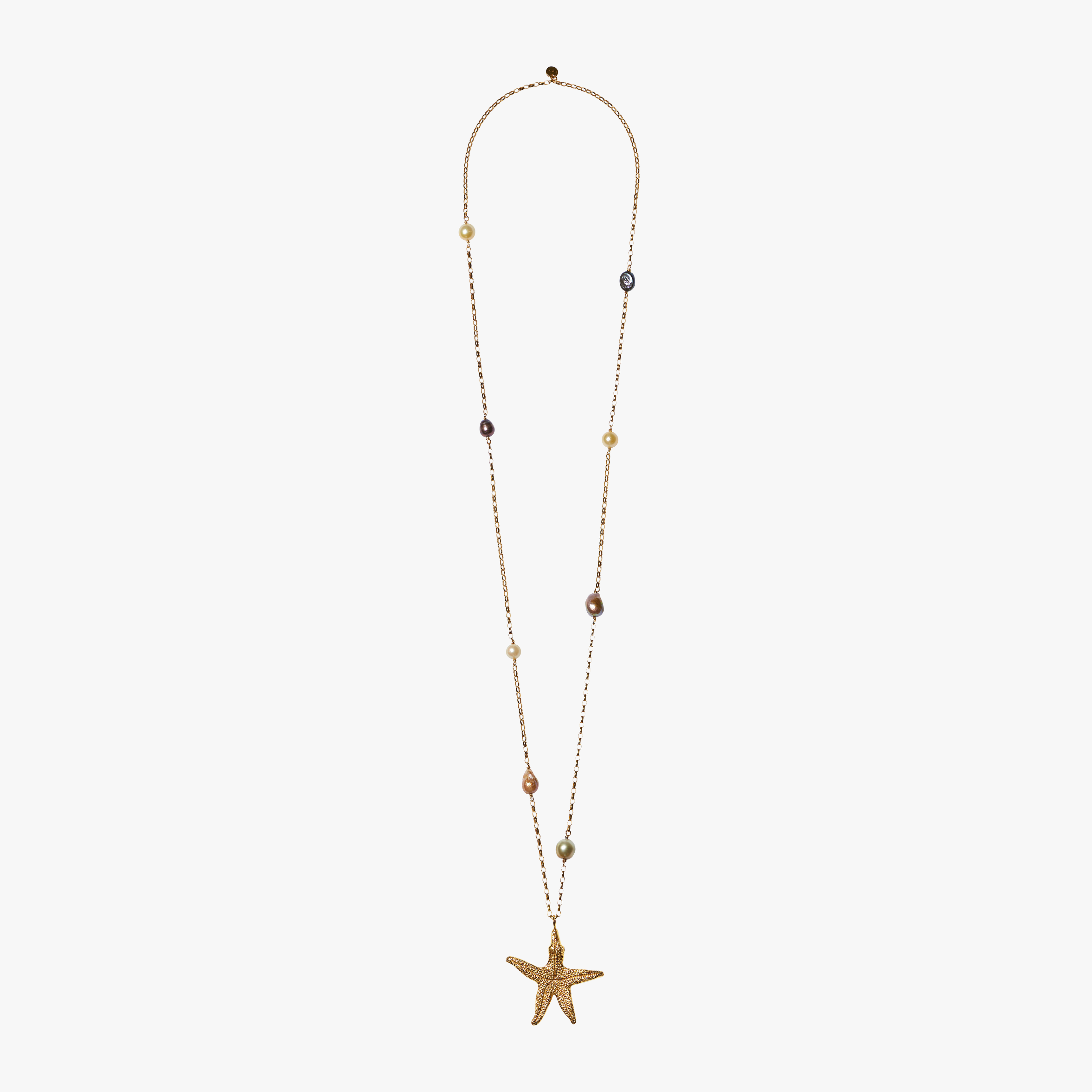 Blue Bay Starfish Gold - Oceano Pearls