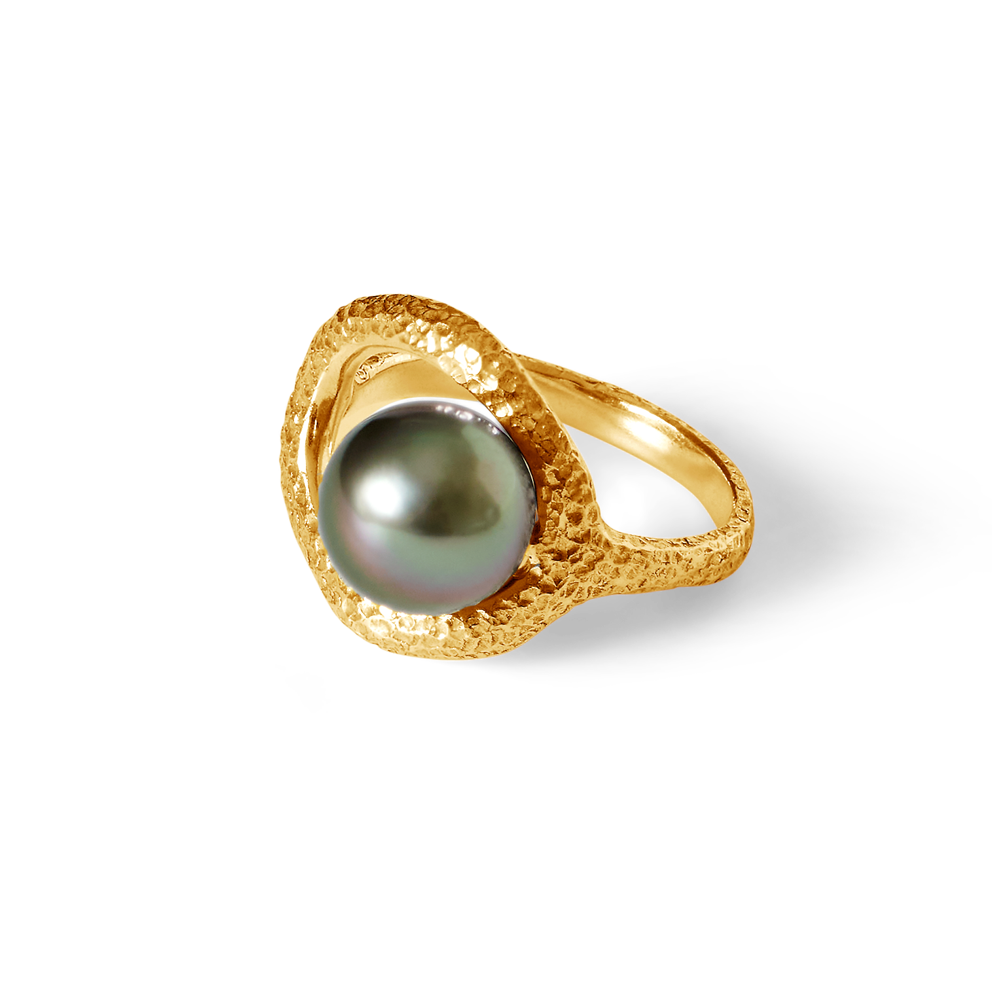 Pamplemousse Gold Beaten Tahitian 8 mm