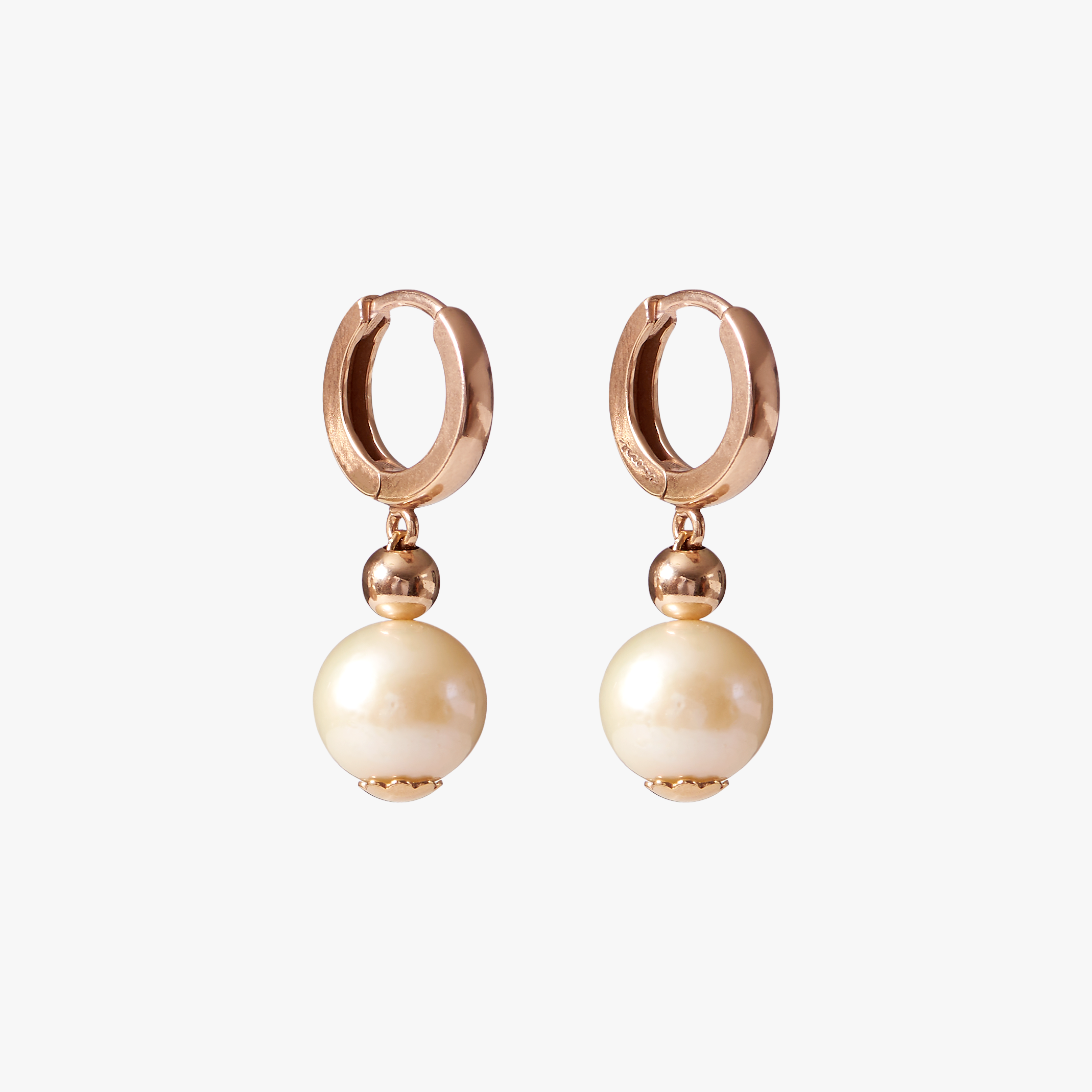 Rivière des Créoles Rose Gold Round - Oceano Pearls