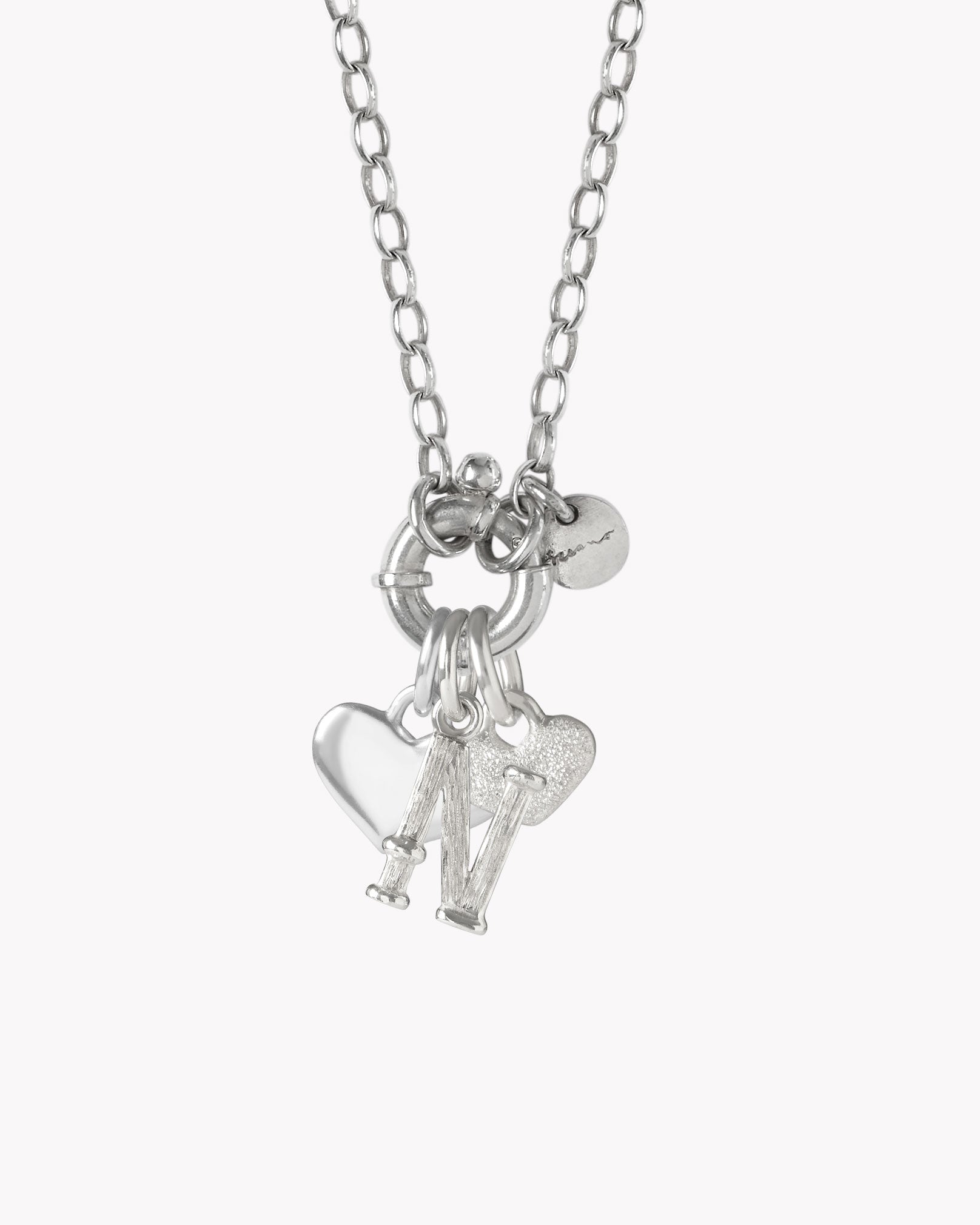 Bois Chéri Silver Alphabet & Charms 40cm