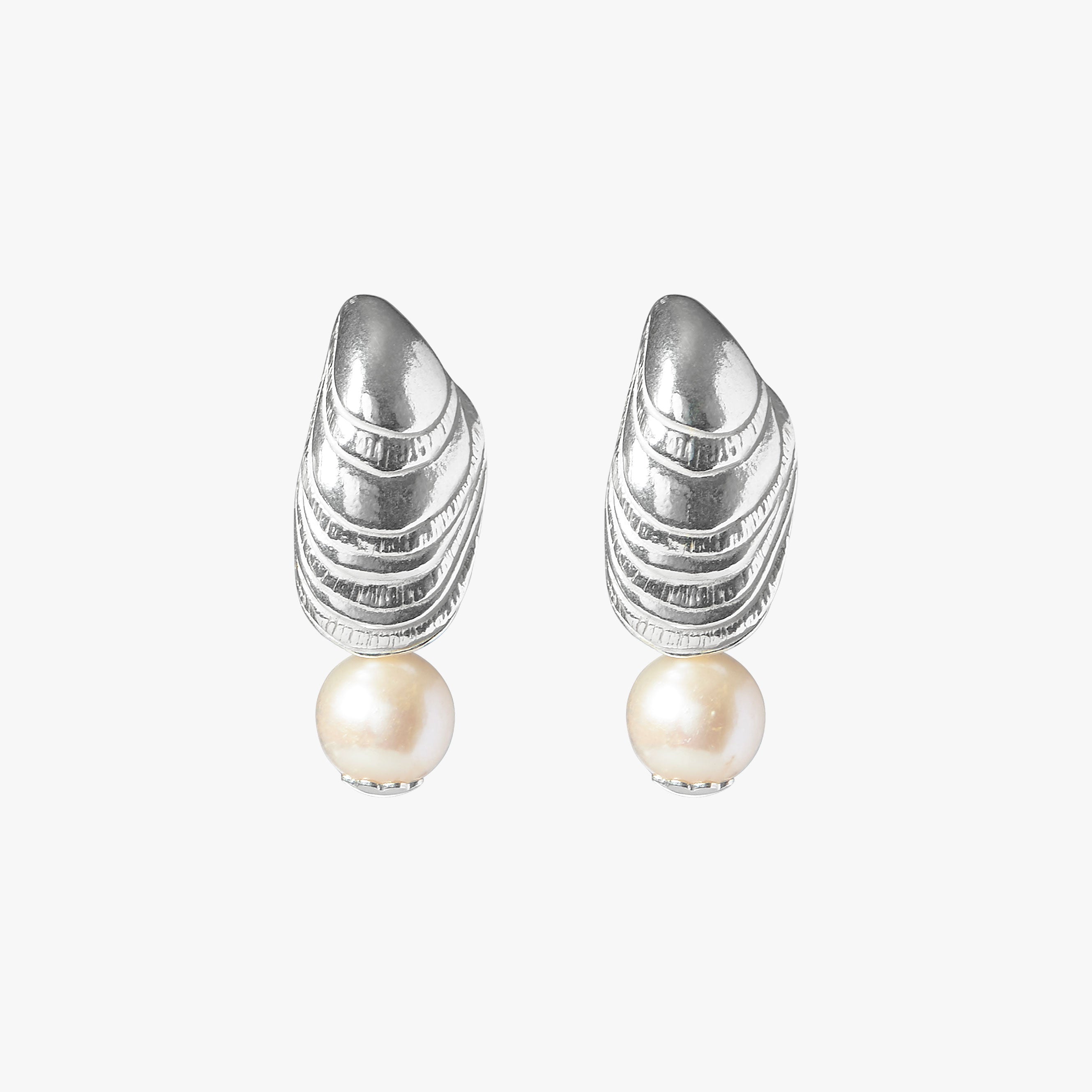Ilot Flamant Silver Round - Oceano Pearls