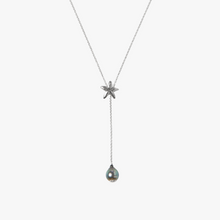 Load image into Gallery viewer, Trou d&#39;Eau Douce Silver Tahitian Adjustable Starfish
