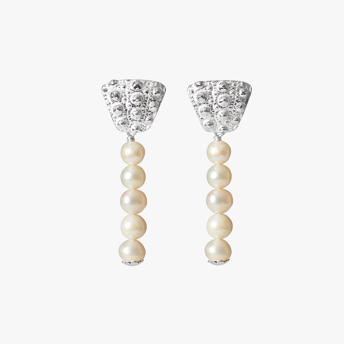 Grand Gaube Silver with 5 pearls