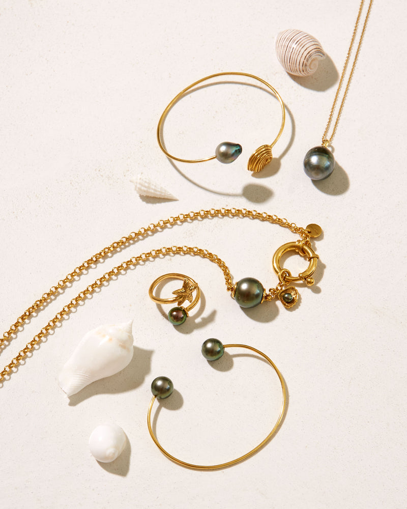 Trou D'eau Douce 18K Gold Baroque Pearls main image 0