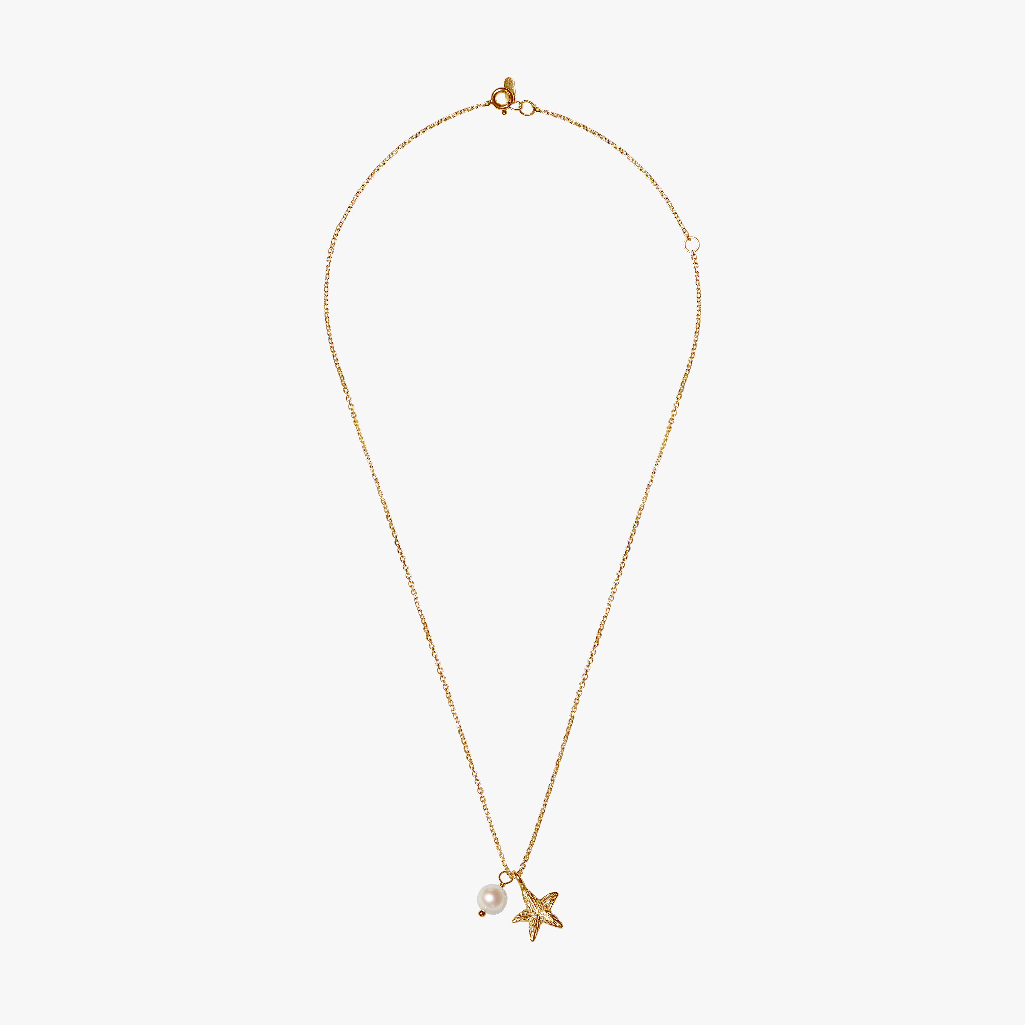 Trou d'Eau Douce Gold Starfish - Oceano Pearls