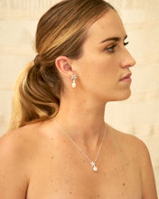 Load image into Gallery viewer, Belle Etoile Silver White Drop Pearl
