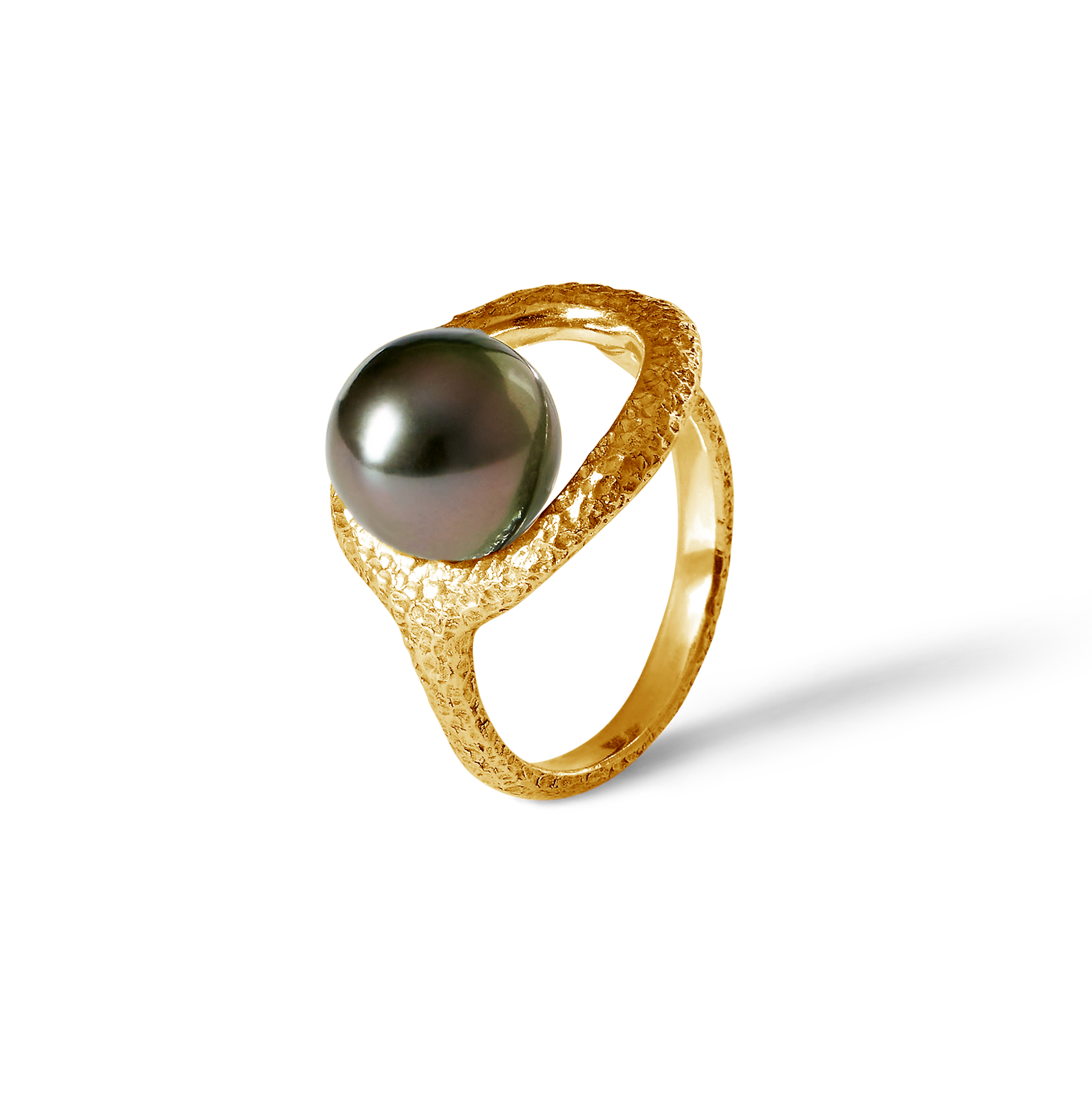 Pamplemousse Gold Beaten Tahitian 8 mm